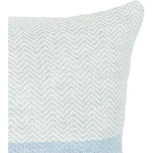 Tofino Herringbone Cushion - Blue