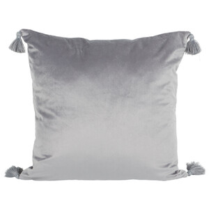 Shells Tufted Cushion - Grey and White