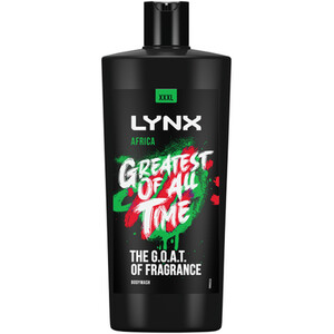 Lynx Africa XXXL Shower Gel 700ml - Black by Lynx