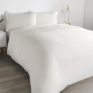 Filled Pinsonic Arches Duvet Cover Set - Neutral / Double by OHS