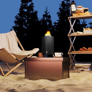 Outsunny Stainless Steel Smokeless Fire Pit 842-388 by Outsunny