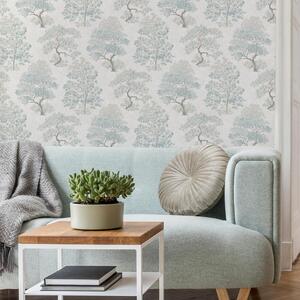 Superfresco Elmwood Wallpaper - Blue by Superfresco