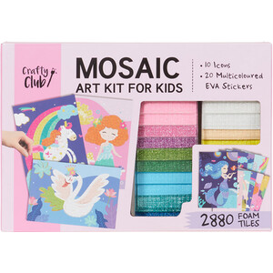 Crafty Club Mosaic Art for Kids by Crafty Club