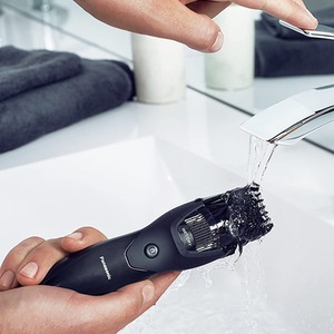 Panasonic ER GB42 Wet and Dry Beard Trimmer - Black by Panasonic