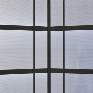 Outsunny 8ft x 5ft Outdoor BBQ Protective Gazebo Tent - Black by Outsunny