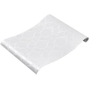 Wallpaper Retro Flower Textured PVC Roll by Kidkid