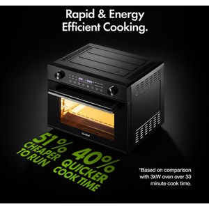 Air Fryer Oven - Black / 28l by VonShef