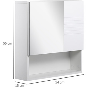 Kleankin Under Sink Cabinet - White by Kleankin