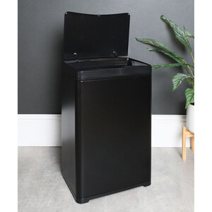 30L Rectangular Sensor Bin - Black