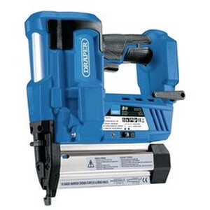 Draper D20 20V Nailer Stapler - Bare - Blue by Draper