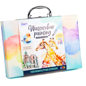 Watercolour Artist Carry Case - Multicolour