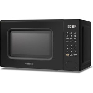 700W 20L Countertop Microwave Oven with 6 Cooking Presets - Black by Comfee