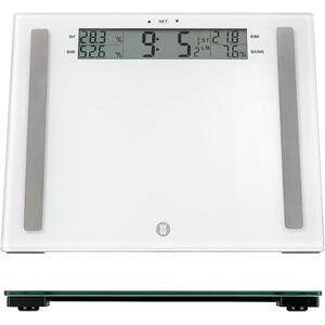 Weightwatchers Extra Wide Easy Read Ultimate Accuracy Body Analyser Scale 8937NU - Neutral by CONAIR