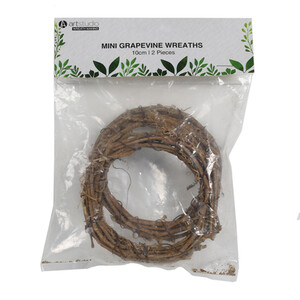 Mini Grapevine Wreaths