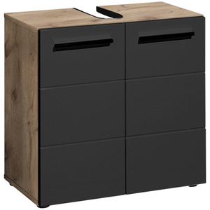 Vista Under Sink Cabinet - Black by Julian Bowen