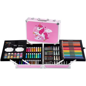 145 Piece Artist Aluminium Art Carry Case - Style 2