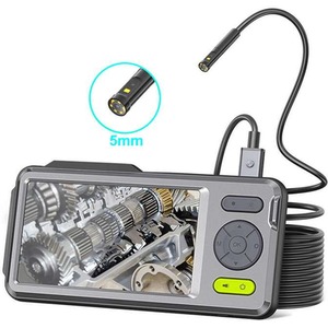 5mm Dual Camera Probe Cavity Endoscope with 5 inch HD IPS Colour Screen by UK Inspection Camera