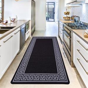 Nonslip Greekey Gel Door Mats by Smart Living