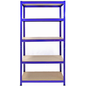 Heavy Duty Shelving Units, Blue, 75cm W, 30cm D, Set of 4 - Blue by Monster Racking