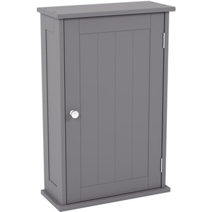 Grey Priano Wall Cabinet - Grey by Vida Designs
