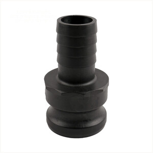 Camlock Adapter (2 inch) x (1.5 inch) Hose Tail - Black by DNA PACKAGING LTD