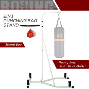HOMCOM Free-Standing Speed Boxing Punch Bag by HOMCOM