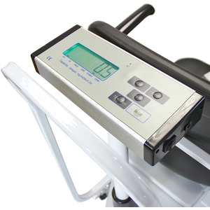 Commercial Disability Wheelchair Scales by T-Mech - Black & White by T-Mech