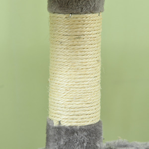 PawHut Cat Tree Activity Centre Condo - Grey by PawHut