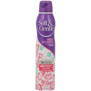 Soft & Gentle Fresh Blossom Anti-Perspirant Deodorant Spray - Purple by Soft & Gentle
