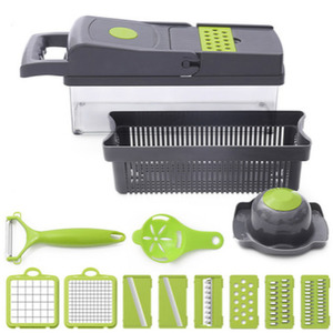 14-in-1 Kitchen Tool Food Chooper - Grey