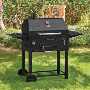 Char-Griller 30-inch Traditional Charcoal Grill - Black by Char-Griller