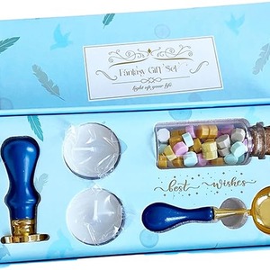 Cupid Stamp Dark Blue Wax Kit - Blue by Syntego