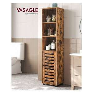 VASAGLE Tall Bathroom Storage Cabinet - Bronze by VASAGLE