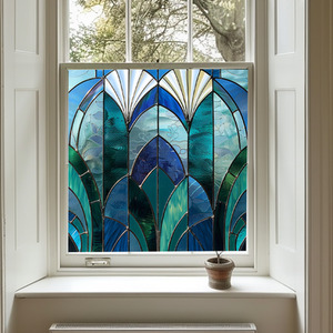 Albairate Stained Glass Window Film by Creative Printing Solutions