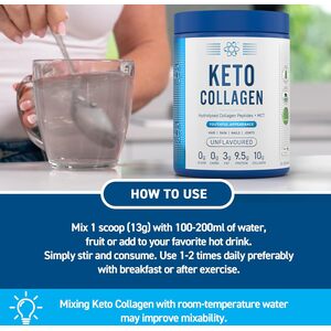Keto Collagen Powder 10000mg - Blue by Applied Nutrition