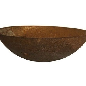 Mild Steel 60cm Rust Fire Pit Fire Bowl - Natural