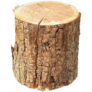 Firewood Chopping Block Log Splitting Stump - Neutral / 16kg by Warma