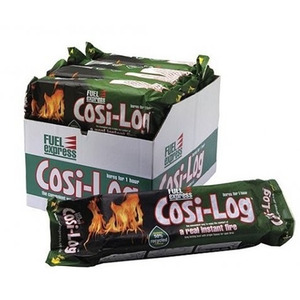 12 Cosi-Log Instant Lighting Firelogs Matches - Brown by Fuel Express