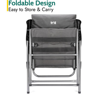 Monarch Folding Padded Camping Chair by Trail