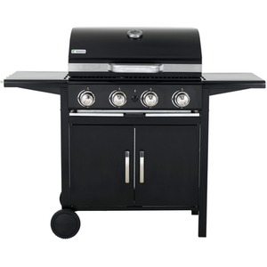 Mayfield 4 Burner Gas Barbecue - Black by Tepro