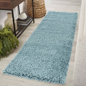 Desire Rugs Plain Living Room Fluffy Shaggy Area Rugs by Desire Rugs