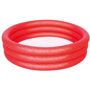 Splash And Play 3 Ring Play Above Ground Pool - Blue / 60cm by Bestway