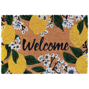 Printed Summer Coir Mat - Multicolour