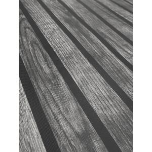 Wooded Slats Wallpaper - Black by Muriva