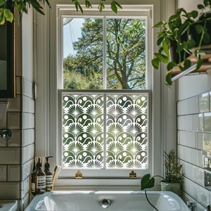 Accettura Art Deco Scallop Frosted Window Film by Creative Printing Solutions