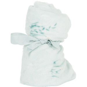 Highland Cow Printed Fleece Throw - Blue by My Home