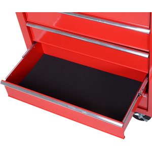 DURHAND Roller Tool Cabinet Stoarge Box - Red by DURHAND