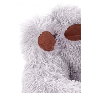 Cozy Bear Paw-Shaped Plush Dog Bed Cat Bed by Livingandhome