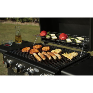 Mayfield 4 Burner Gas Barbecue - Black by Tepro