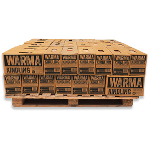 Warma Large Box Kiln Dried Kindling Lighting Wood - Natural / 50 by Warma